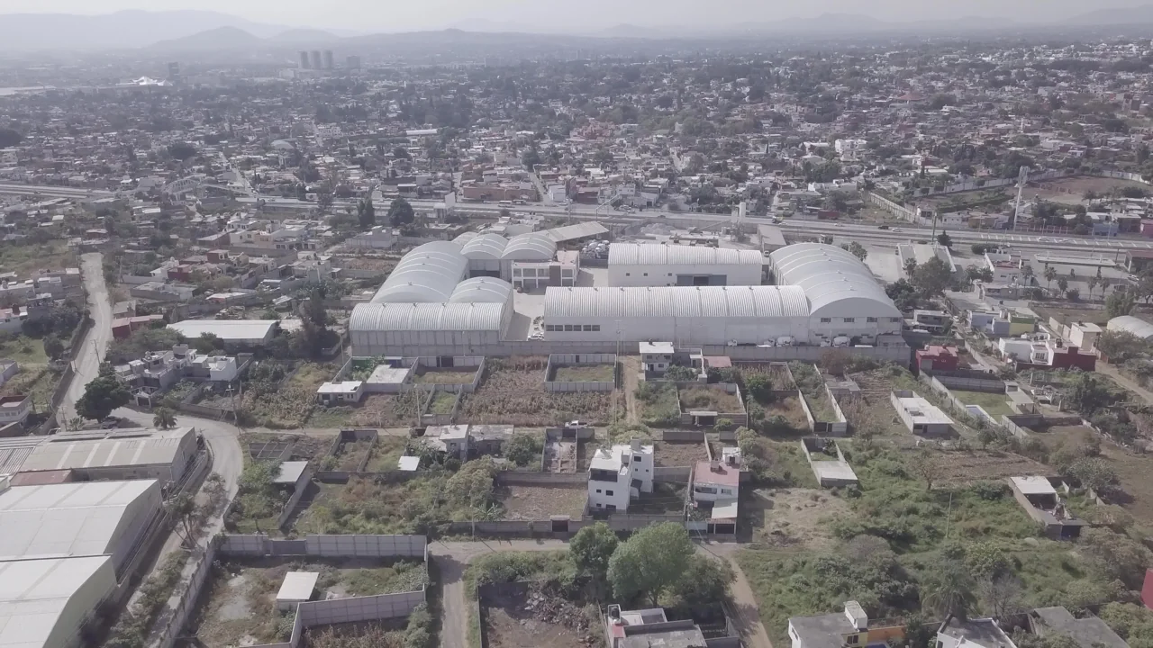 Vista aérea del video proporcionado por MK.